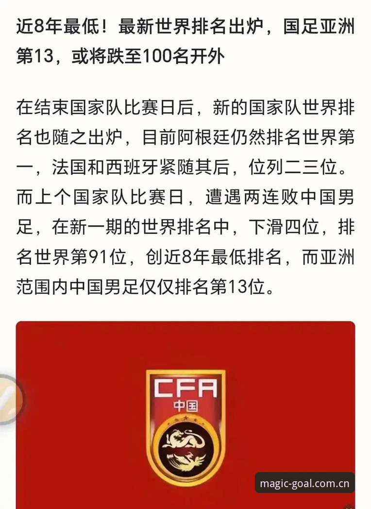 世界杯扩军66队操作教程：2030年变革对中国足球的深远影响